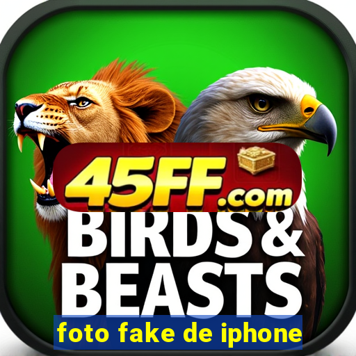 foto fake de iphone